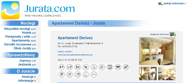 Apartament Dariusz - Jurata.com