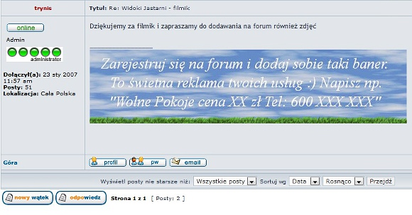Reklama swoich usług dzięki pisaniu na forum