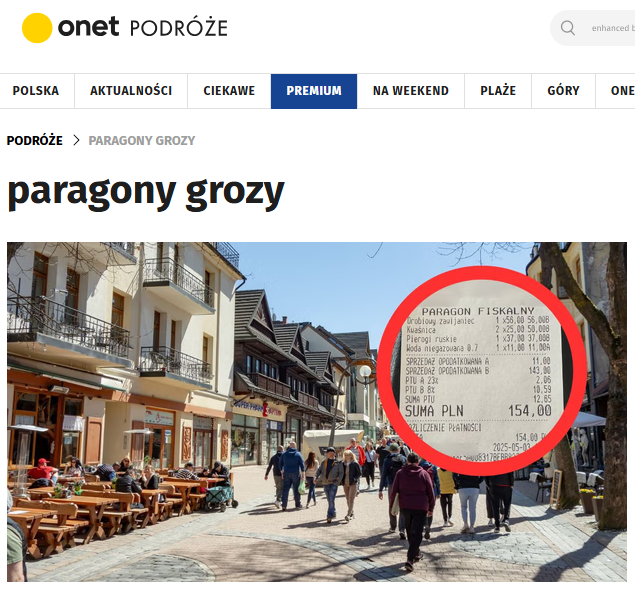 paragony grozy